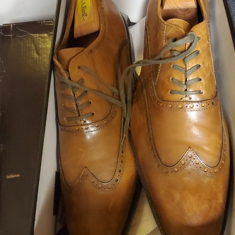 Marco vittorio brown leather dress shoes
